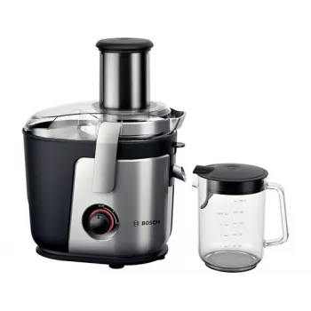 Bosch MES4000 sokowirówka Wyciskarka do soku 1000 W Czarny, Szary, Stal nierdzewna
