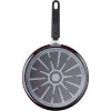 Patelnia do naleśników Tefal Resist Intense D52210 okrągła 25 cm czarna czerwona