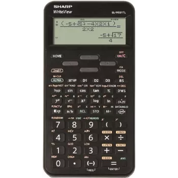 Kalkulator Sharp ELW531T biurkowy Wyświetlacz Czarny