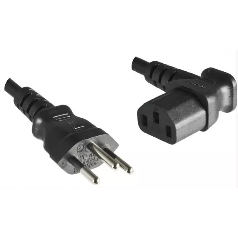 Kabel zasilający Microconnect PE160418A czarny 1,8 m wtyk C13