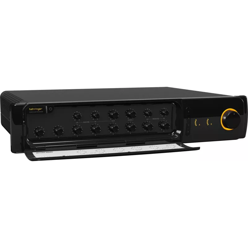 Behringer MA6000M wzmacniacz audio estradowy/sceniczny Czarny