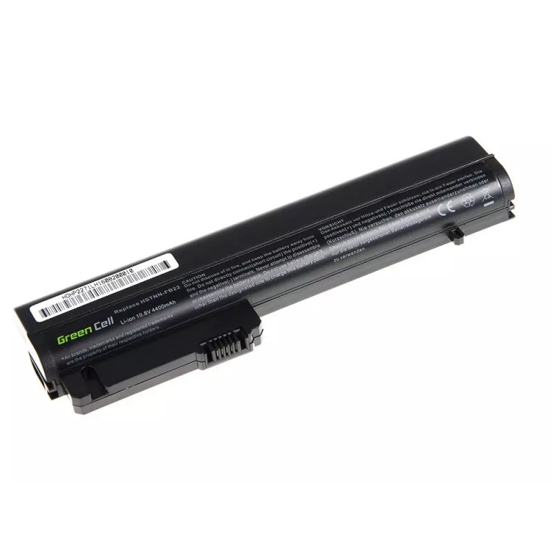 Green Cell - Bateria do laptopa (odpowiednik: HP RW556AA, HP HSTNN-C48C) - Litowo-jonowa - 6 ogniw - 4400 mAh - Czarna - do HP 2510p, Business Notebook nc2400, EliteBook 2530p,