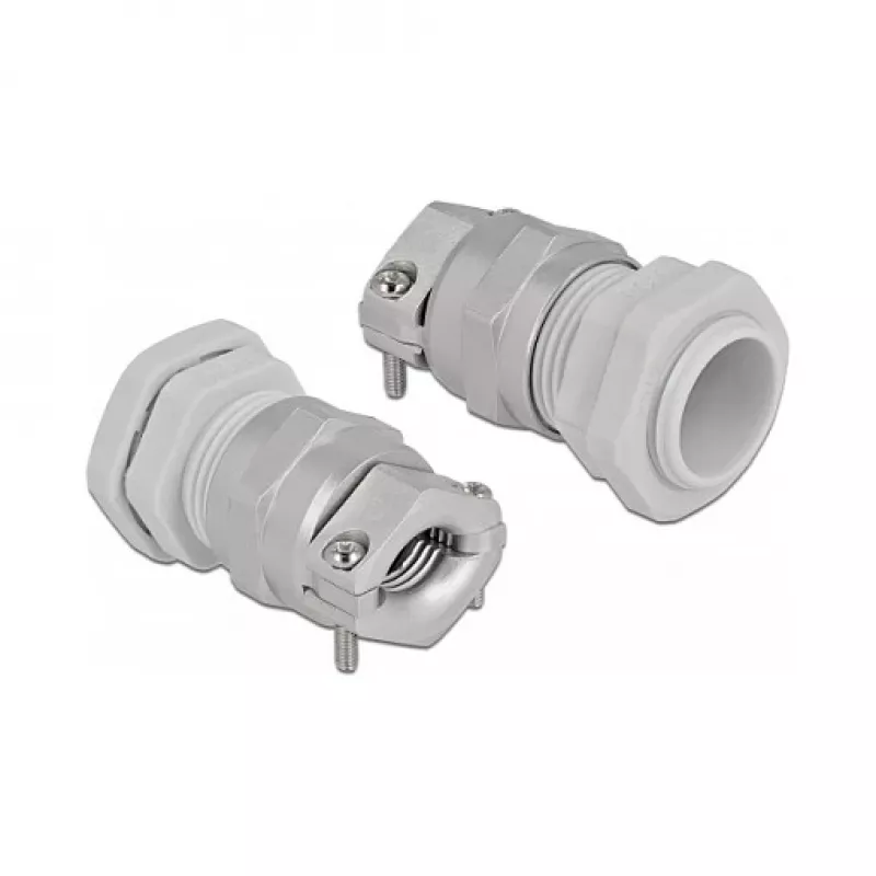 Przepust kablowy DeLOCK 60358 szary metalowo-plastikowy