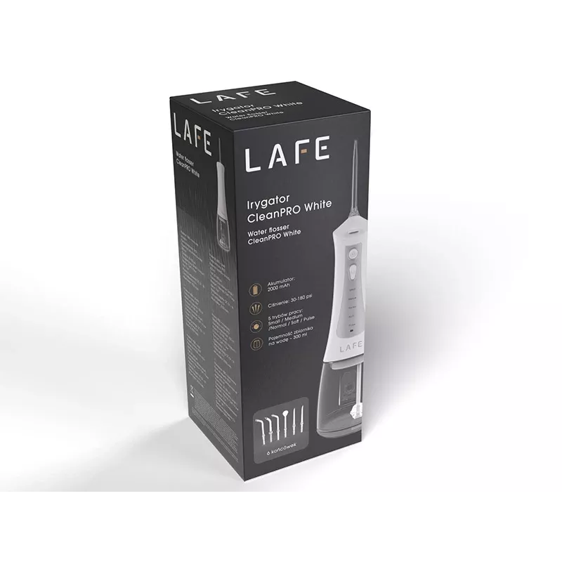 Lafe 47481 Water Flosser CLeanPRO White