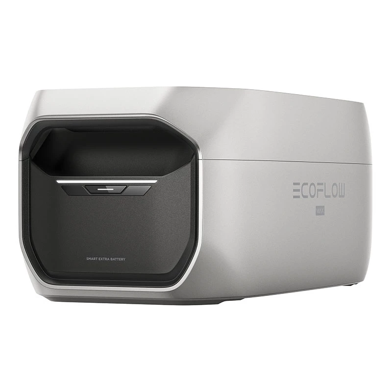 Akumulator do przenośnej stacji zasilania EcoFlow DELTA 3 Max Plus — LiFePO4 2048 Wh, czarny