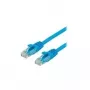 VALUE - Kabel krosowy - RJ-45 (M) do RJ-45 (M) - 1,5 m - UTP - KAT 6a - formowany - niebieski (21.99.1484)