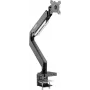 SpeaKa Professional SP-MM-810 Pojedynczy uchwyt monitorowy na biurko 43,2 cm (17) - 88,9 cm (35) Zintegrowana stacja dokująca, technologia sprężynowo-gazowa, odchylany, obrotowy (SP-10506476)