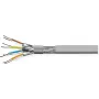 Kabel sieciowy VALUE 21.99.1800 S/FTP Cat8.1 100 m szary