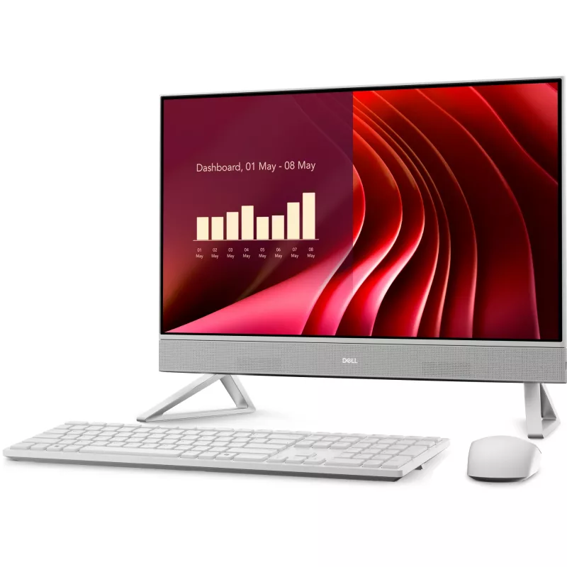 Dell 24 All-in-One EC24250/Core i5-1334U/16GB/512GB SSD/23.8 FHD/Intel Iris Xe/Cam/WLAN + BT/Nordic Wireless Kb & mysz/W11Pro/3Yrs Basic Onsite