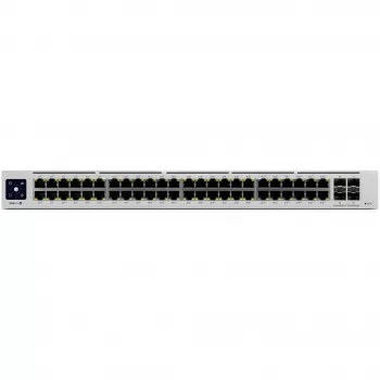 Przełącznik sieciowy Ubiquiti UniFi USW-PRO-48 zarządzany L2/L3 Gigabit Ethernet (10/100/1000) 1U Srebrny