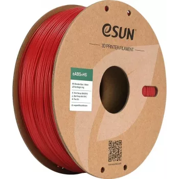 EABS 1,75mm FIRE ENGINE Czerwony 1kg ESUN 3D FILAMENT (eABSP175FR1)