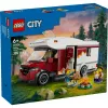 Zestaw konstrukcyjny LEGO City Przyczepa Kempingowa Przygód 60454, 385 elementów, wysokość 80 mm, dla dzieci od 6 lat
