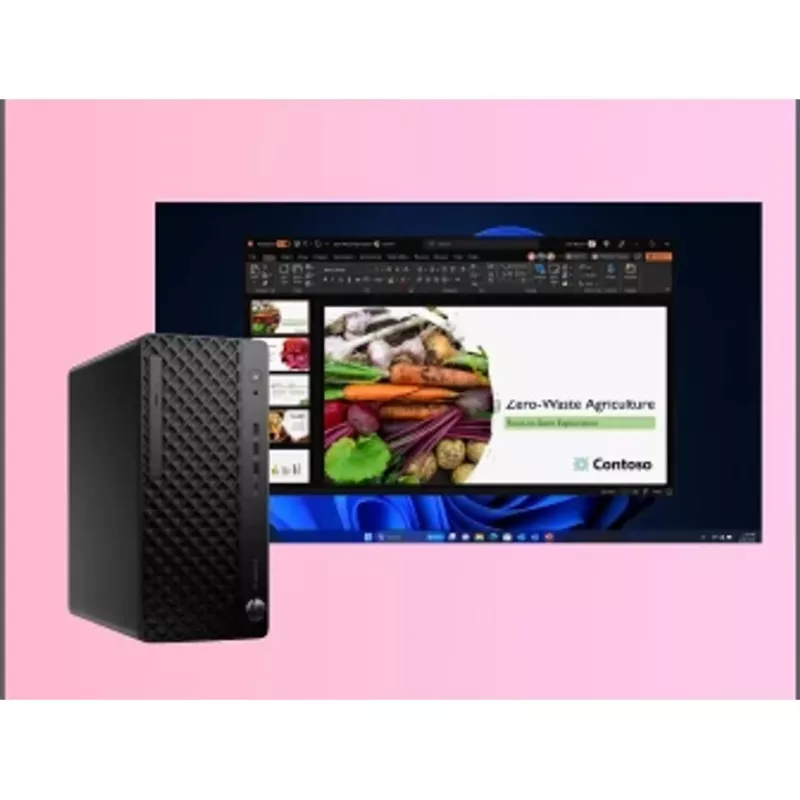 HP ProDesk 4 Tower G1i 9H7M4ET [Intel Core Ultra 5 235, 32GB RAM, 512GB SSD, Intel Graphics, Windows 11 Pro]