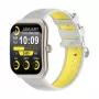 Smartwatch Colmi P86 Gold z Bluetooth i monitorem pracy serca
