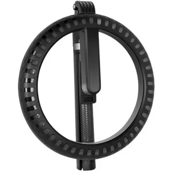 LogiLink lampa pierścieniowa do smartfona z kijkiem do selfie i statywem, średnica 20 cm (AA0156)