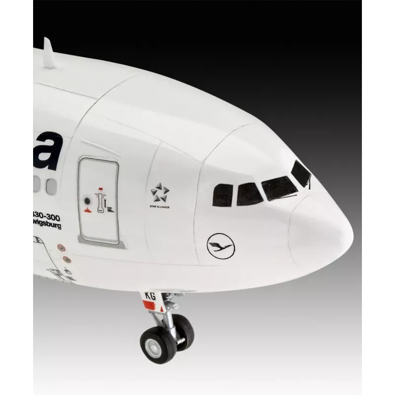 Plastikowy model samolotu REVELL Airbus A330-300 Lufthansa skala 1:144