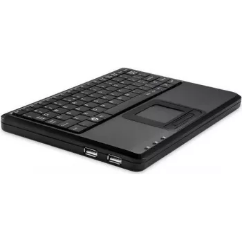 Klawiatura Perixx 11005 USB QWERTY Holenderski - Angielski - Francuski Czarny (PERIBOARD-510 H PLUS IT)