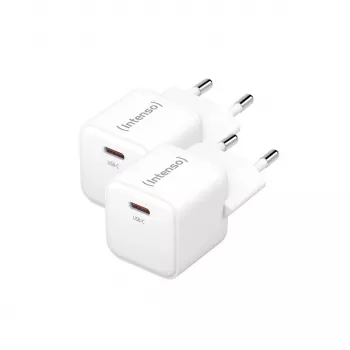 Ładowarka do urządzeń mobilnych Intenso 7803032 AC Szybkie ładowanie Biały