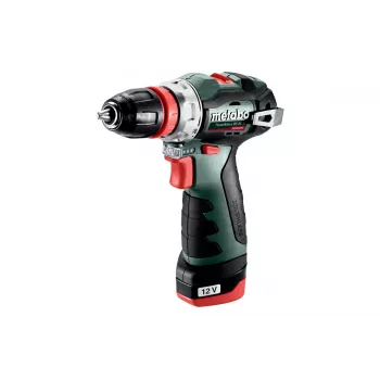Wiertarka pistoletowa Metabo PowerMaxx BS BL Q, 12 V, 2 Ah, 1500 obr./min, 900 g
