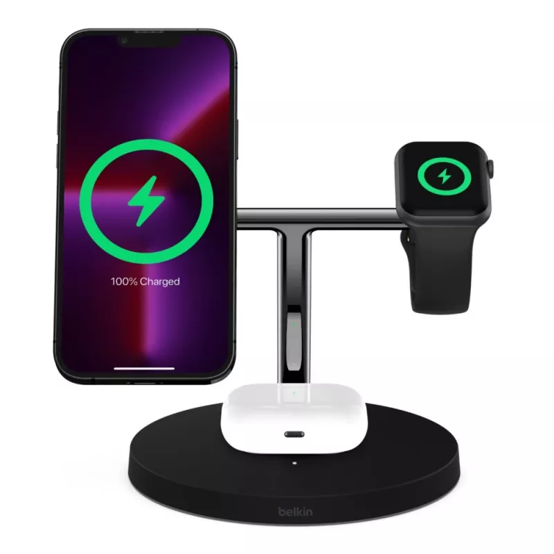 Headphones Belkin WIZ017vfBK Wireless Fast Charging Indoor Czarny