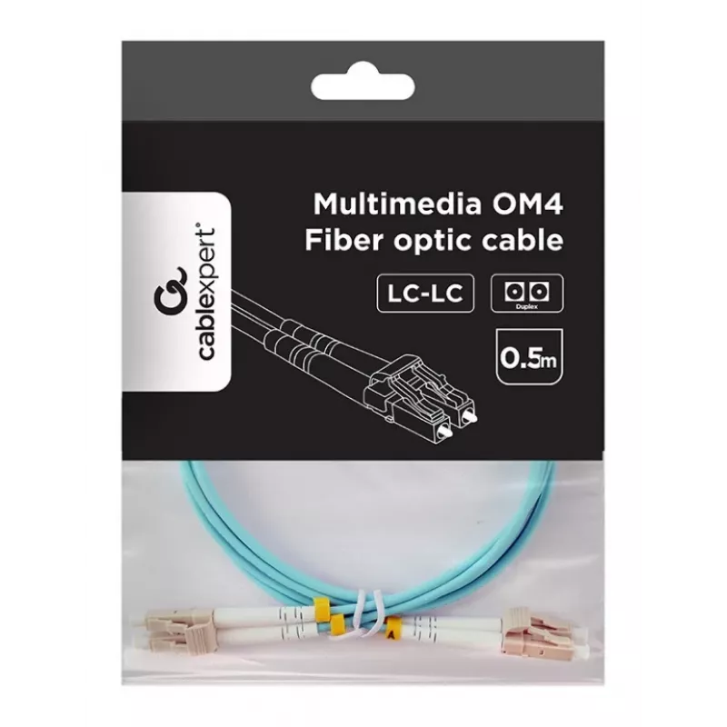 Gembird CFO-MDOM4-LC/LC-30M światłowodowy kabel InfiniBand LC/UPC 30m OM4
