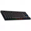 Logitech G G515 - Tastatur - LIGHTSPEED - TKL - Hintergrundbeleuchtung - kabellos - 2,4 GHz, Bluetooth, USB - QWERTZ - Deutsch - Tastenschalter: GL Li