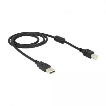 Kabel USB DeLOCK 83566 USB 2.0 1m USB A USB B Czarny