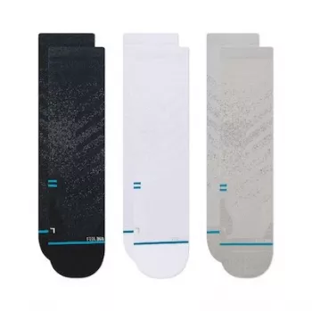 Stance Run LT Crew 3 zestaw skarpety za kostkę Wielokolorowe 3 szt.