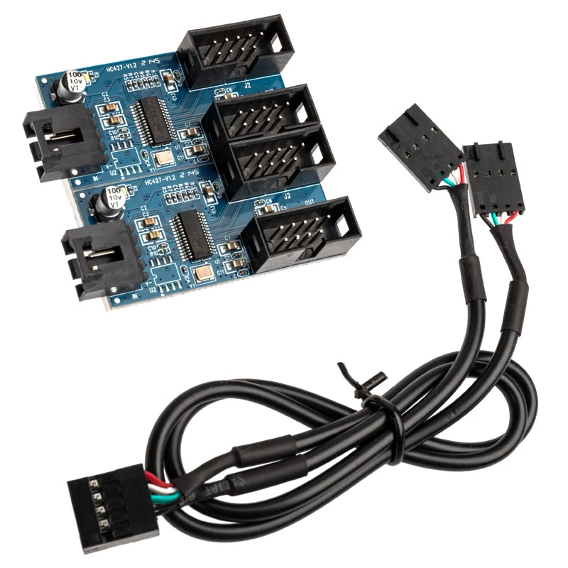 Koncentrator USB 2.0 Akasa AK-CBUB64-30BK 1-do-4 portów USB 2.0
