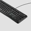 Logitech Desktop MK120 Combo, czarny, przewodowy, szwajcarski, 920-002504