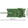 Zestaw konstrukcyjny Cobi czołg T-34-85 — 110 elementów, wiek 6+, zielony