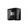 Obudowa komputerowa tower KRUX Empero KRXD010, ATX, czarna — obsługuje karty graficzne do 420 mm, chłodzenia CPU do 155 mm, 2x wnęka 3,5 cala + 3x wnęka 2,5 cala