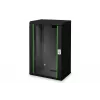 Digitus Unique DN-19 20-U-SW - szafka - szafka sieciowa - do montażu ściennego - czarna, RAL 9005 - 20U - 48,3 cm (19 inch)