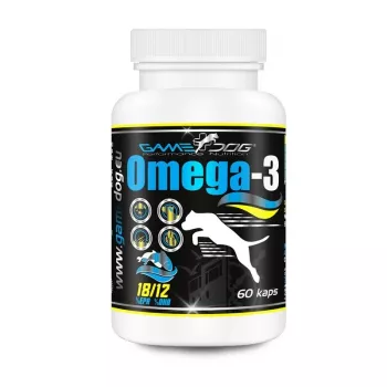 GAME DOG Omega-3 - suplementy dla psów - 60 tabletek