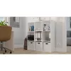 MALAX 3x3 H Biały SHELVING UNIT