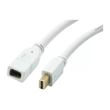 Synergy 21 S216366 - Mini DisplayPort - Mini DisplayPort - Męski - Żeński - Złoty - Biały (S216366)