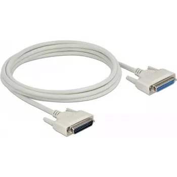 Kabel szeregowy DeLOCK 83209 Beżowy 3m D-Sub 25 Pin