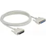 Kabel szeregowy DeLOCK 83209 Beżowy 3m D-Sub 25 Pin