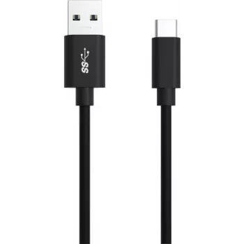 Ansmann 1700-0080 USB Cable 0,12 m 2.0 USB A USB C Czarny (1700-0080)