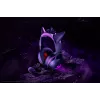 Zestaw słuchawkowy Razer Kraken Kitty V2 - Pokemon Gengar Ed. przewodowy, nauszny, gamingowy, USB Type-A, różowy