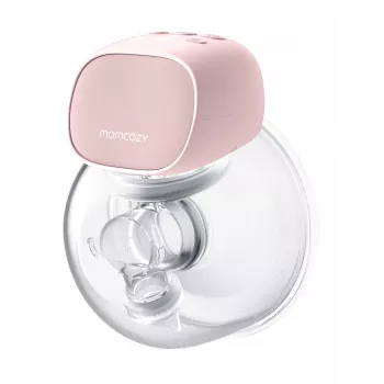 Momcozy S9 Pro Pojedynczy elektryczny laktator różowy, 180ml