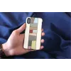 Etui na smartfona man and wood do iPhone X/XS — białe
