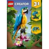 Zestaw konstrukcyjny LEGO Egzotyczna papuga 31136 — model wystawowy Creator, 253 elementy, 220×120×110 mm