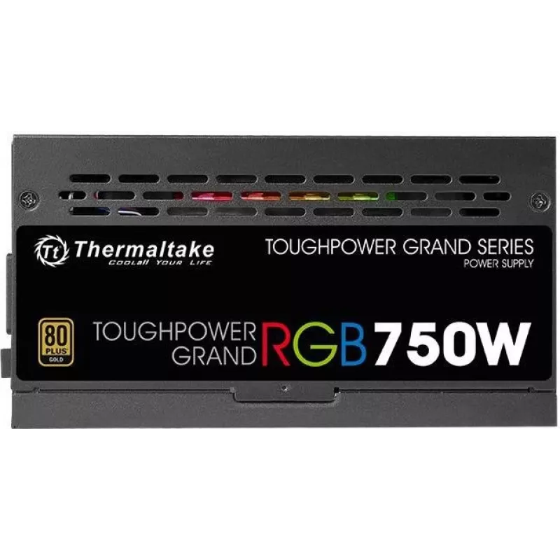 Thermaltake ToughPower Grand RGB 750W Gold - Zasilacz (wewnętrzny) - ATX12V 2.4/ EPS12V 2.92 - 80 PLUS Gold - AC 100-240 V - 750 W - Active PFC -