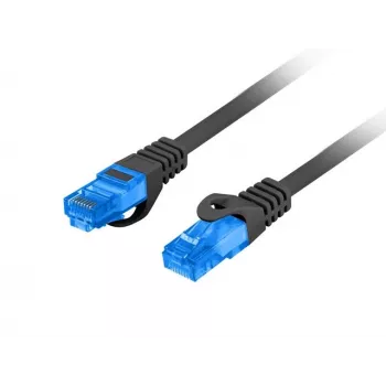 Kabel sieciowy LANBERG Cat6a S/FTP RJ-45 PCF6A-10CC-0500-BK, 5 m, LSZH, 26 AWG, CCA, czarny