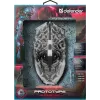 Mysz gamingowa DEFENDER GM-670L oburęczna optyczna, 2400 DPI, 5 przycisków, przewodowa, czarna, RGB