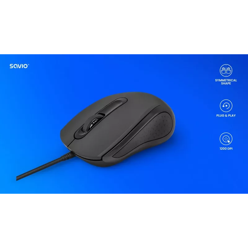 Mysz przewodowa MB-02 SAVIO