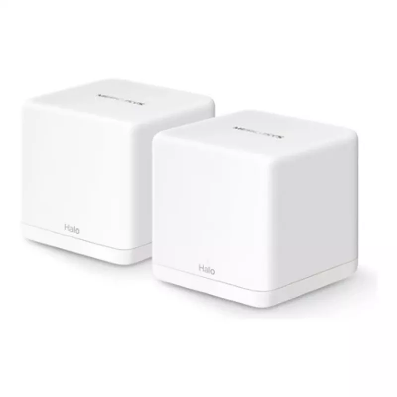 Mesh system MERCUSYS Halo H60X (2-pack) Dual-band Wi‑Fi 6, 1500 Mbps, up to 350 m², 2x LAN, internal antennas, biały