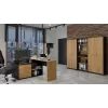 Topeshop OLIV 2D ANT/ART KPL regał biurowy