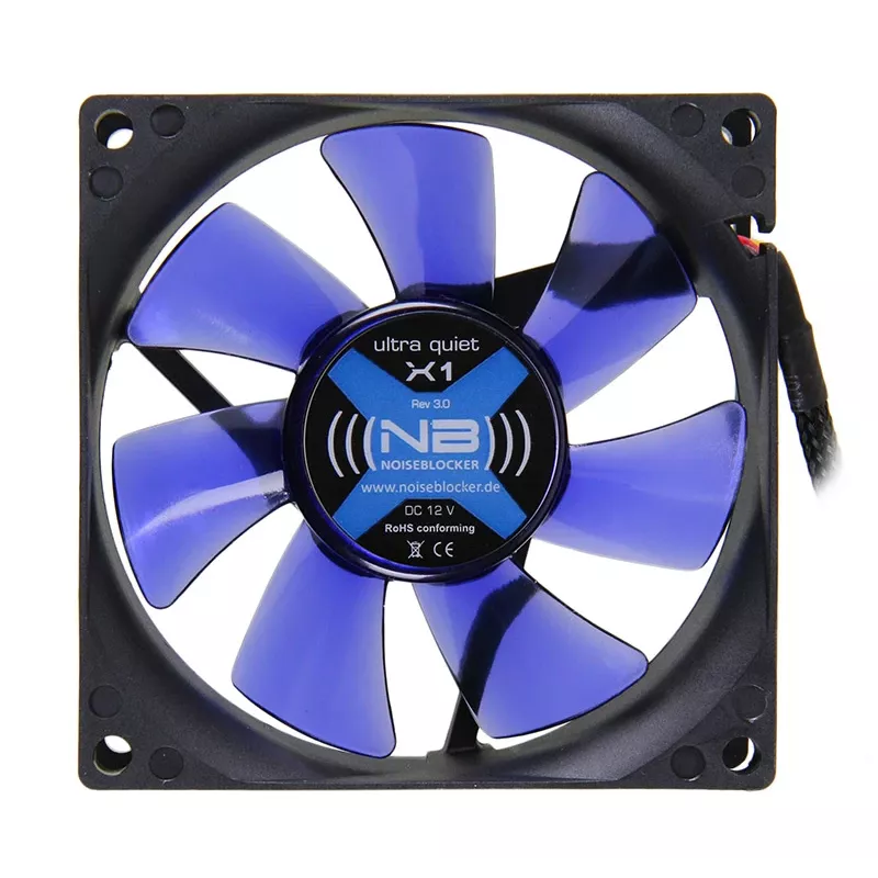 Wentylator Noiseblocker CzarnySilentFan X1